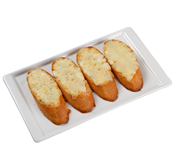 Garlic bread with cheese